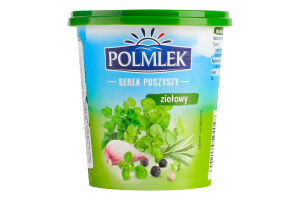 Крем-сир Polmlek з травами 21%