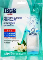 Поглинач запаху і вологи з підвіскою Білий мускус Irge 500мл