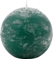 Свічка Куля зелено-блакитна Candy Light