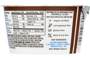 Silk Almondmilk Yogurt Alternative Dark Chocolate Coconut