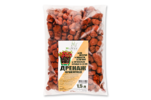 Дренаж керамзитовий середній 1,5л ЗРостай