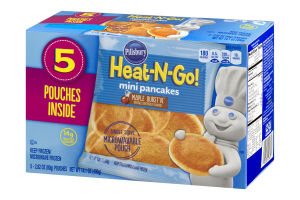 Pillsbury Heat-N-Go! Mini Pancakes Maple Burst'N - 5 PK