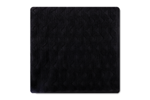 Рушник чорний махровий жакард 70*140см 500г/м2 ГМ Текстайл