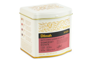 Чай чорний цейлонський байховий листовий №533 Somerset estate Watte Dilmah букет з/б 125г