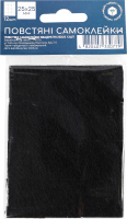 Підкладка д/меблів повстяна квадратна самоклеюча 25мм 12шт МаксГруп