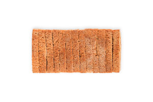 Хліб нарізний з цільнозернового борошна та висівок Тостовий Добрий м/у 0.42кг