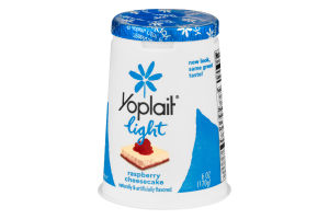 Yoplait Fat Free Yogurt Light Raspberry Cheesecake