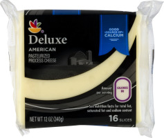 Ahold Deluxe Cheese Singles American - 16 CT