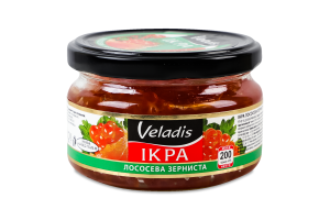 Икра лососевая зернистая Veladis с/б 200г