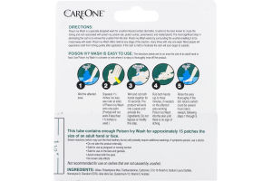 CareOne Fast Acting Dual Action Poison Ivy Wash