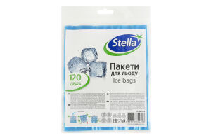 Пакети для льоду 310х195мм Stella 120шт