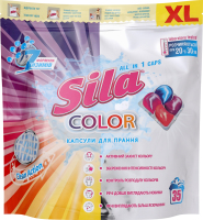Капсули д/прання Color 35*21г Sila