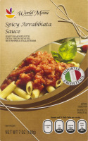 Ahold World Menu Spicy Arrabbiata Sauce