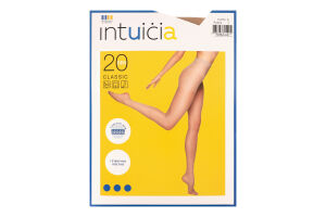 Колготки женские Intuicia Classic 20den 2 daino