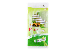 BIC БРИТВА PURE LADY 6ШТ