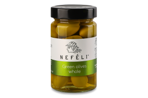 Оливки Nefeli Халкідікі зелені цілі