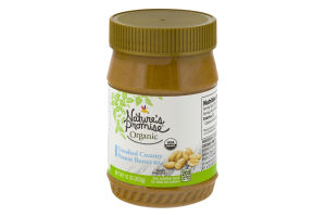Nature's Promise Organic Unsalted Creamy Peanut Butter