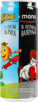 Напій безалкогольний соковий сильногазований з соком яблука та екстрактом валеріани Живчик з/б 330мл