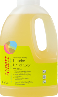 Жидкость для стирки цветных тканей органическая концентрат Mint&Lemon Sonett 1.5л