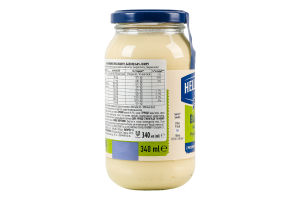 Майонез 64% Babuni Hellmann's с/б 340мл