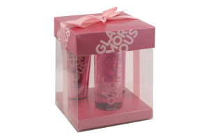 Набір Glamorous Гель д/душу 150мл+Крем д/тіла 70мл+Скраб д/тіла 70мл Liora