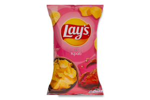 Чипсы картофельные Краб Lay's м/у 120г