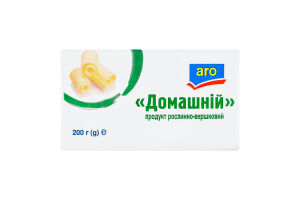Продукт растительно-сливочный 60% Домашний Aro м/у 200г