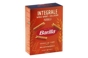 Макароны цельнозерновые Fusilli Barilla к/у 500г