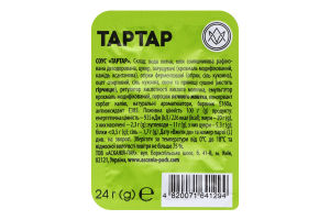 Соус Тартар Асканія-Пак ст 24г