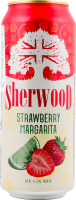 Пиво спеціальне 0.5л 4.5% Strawberry margarita Sherwood з/б