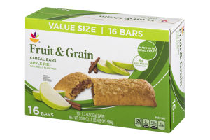 Ahold Fruit & Grain Cereal Bars Apple Pie - 16 CT