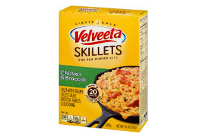 Velveeta Cheesy Skillets Dinner Kit Chicken and Broccoli