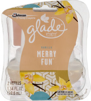 Glade Plugins Scented Oil Vanilla Merry Fun Refills - 2 CT