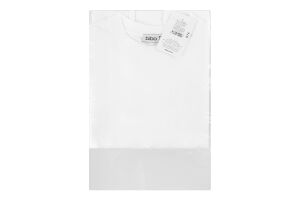 Футболка дитяча біла бавовна р.116-140 Бібо