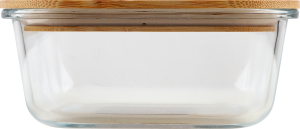 Контейнер для зберігання бамбукова кришка скло 800мл №KYYW575 Greenwich Product Co. Limited 1шт