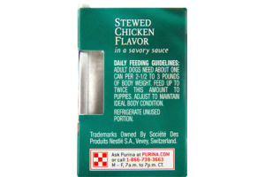 Purina Chef Michaels Carvery Creations Stewed Chicken Flavor Dog Food