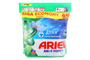 Гель-капсули Ariel з дотиком Lenor Свіже повітря
