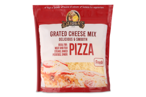 Мікс тертих сирів 43% для піци Dziugas д/п 200г