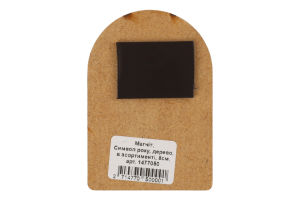 Магніт Символ року дерево 8см в асортименті Цицак