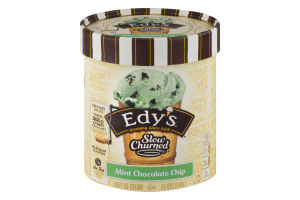 Edy's Slow Churned Light Ice Cream Mint Chocolate Chip