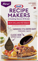 Kraft Recipe Makers Cooking Sauces Slow Cooker Recipe New England Pot Roast
