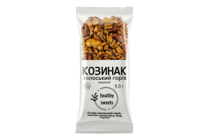 Козинак медовый Грецкий орех Healthy Sweets м/у 50г