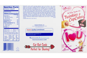 Hostess CupCakes Dark Chocolate Raspberry - 8 CT