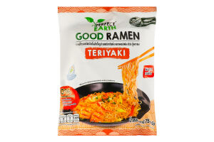 Локшина Perfect Earth рисова зі смаком теріякі ш/п