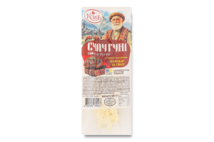 Сыр 30% рассольный со вкусом и ароматом телятины на гриле Сулугуни Kozub в/у 100г