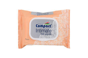 Салфетки влажные для интимной гигиены Ultra Compact 25шт