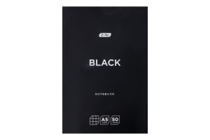 ZIBI ЗОШИТ BLACK 50АРК/КЛІТ