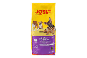 Корм сухой полнорационный для подростающих собак Junior Sensitive JosiDog м/у 2.7кг