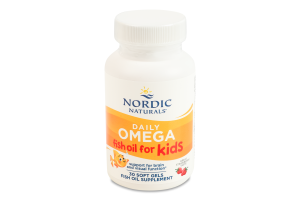 Добавка диетическая мягкие капсулы со вкусом натуральных фруктов Daily Omega Kids Nordic Naturals 30шт