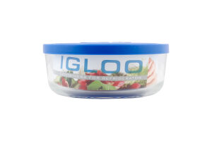 Ємність д/продуктів Іглу 800мл скло d15см Боргоново